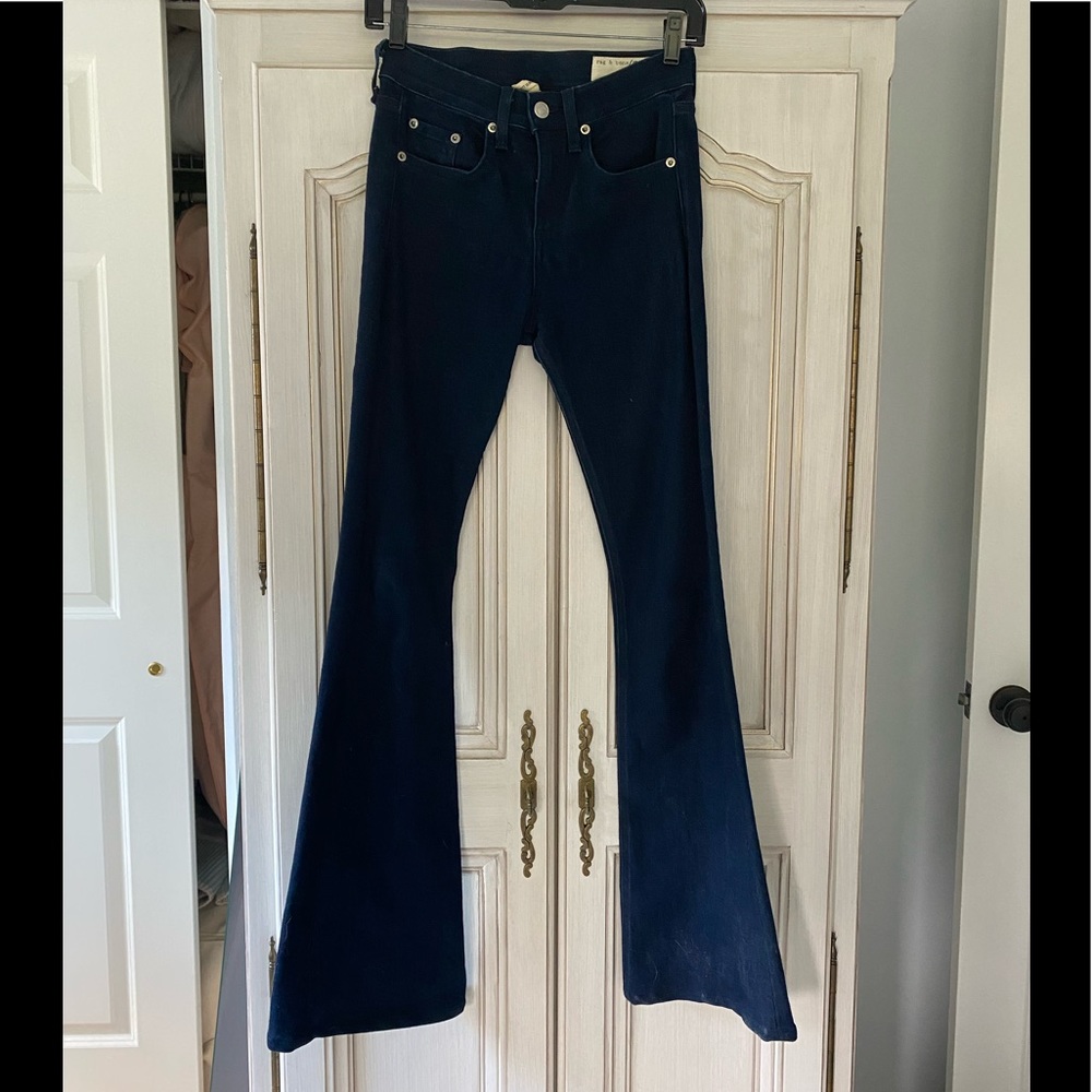 Rag & Bone Flare Jeans, Size 24